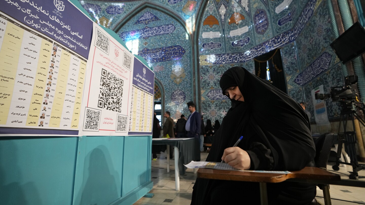 Iran begins voting in first parliament election since 2022 protests as questions over turnout loom