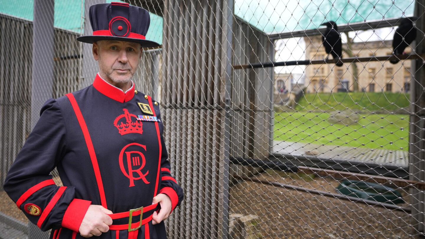 The Tower of London’s new ravenmaster takes charge of the landmark’s iconic flock