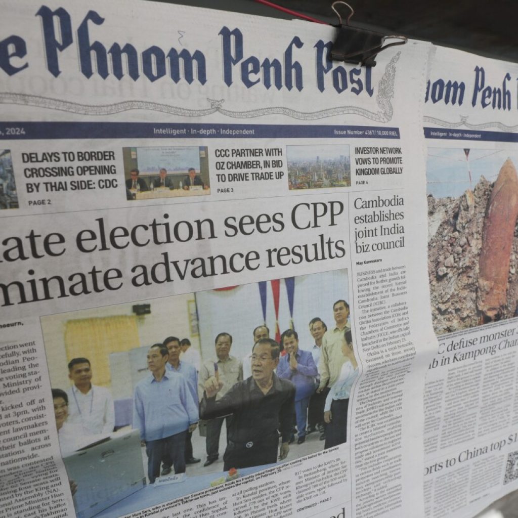 Cambodia’s pioneering post-Khmer Rouge era Phnom Penh Post newspaper will stop print publication