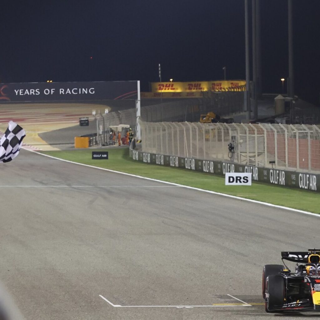 F1 champion Max Verstappen wins season-opening Bahrain Grand Prix amid Red Bull turmoil