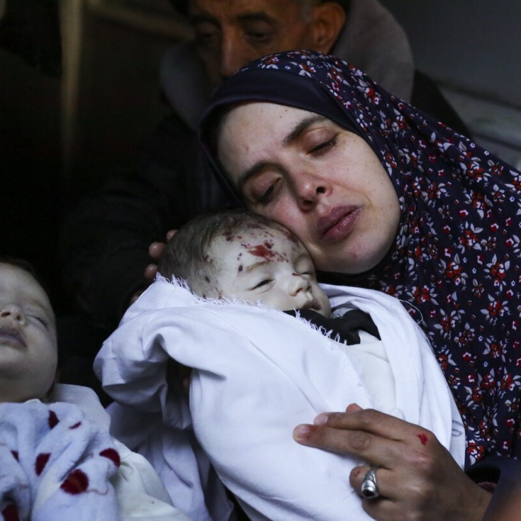 After 10 years of trying, a Palestinian woman had twins. An Israeli strike killed them both