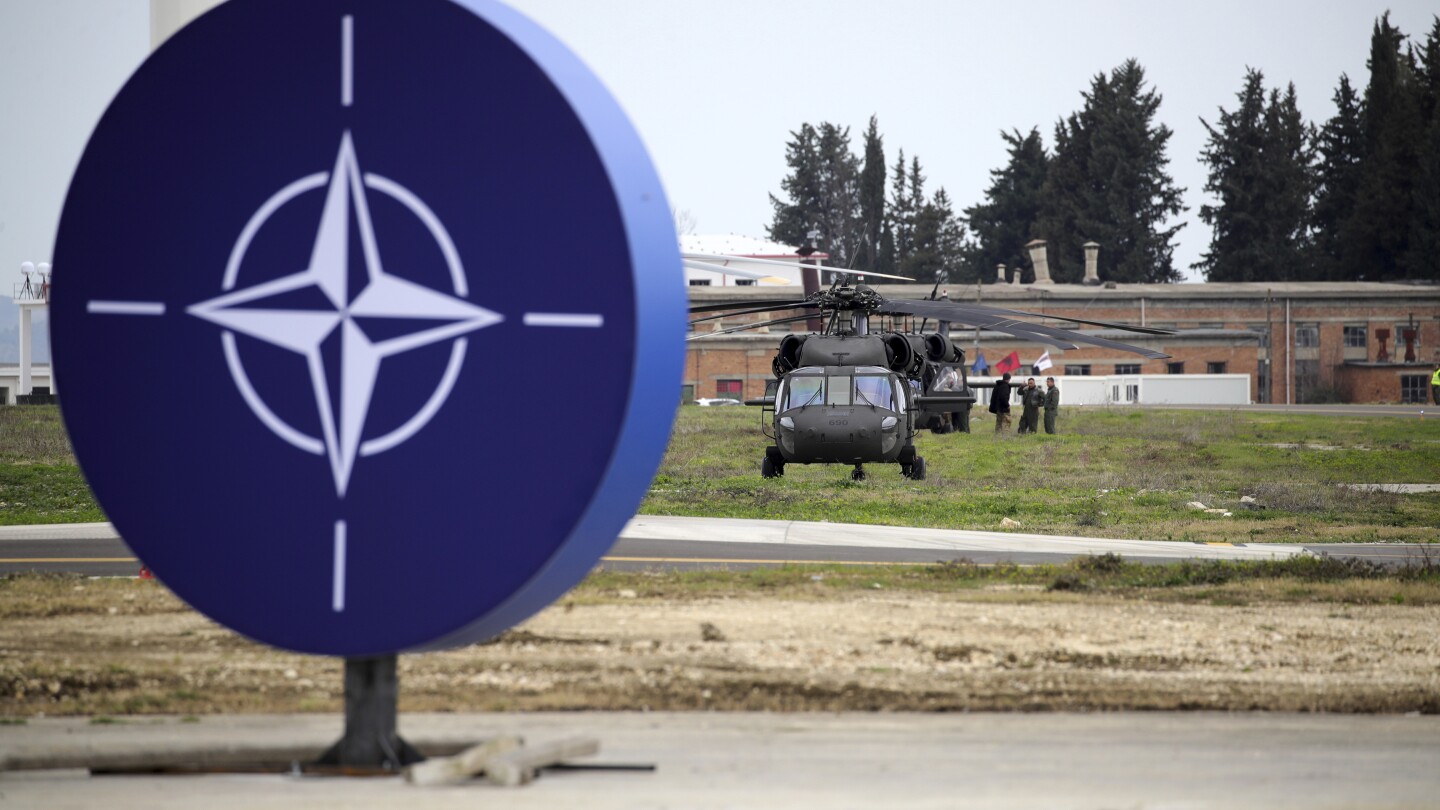 Albania turns an old Soviet-era air base into a regional hub of NATO air operations