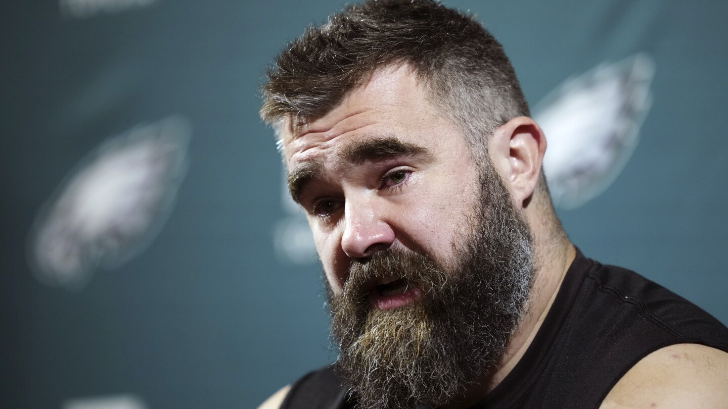 Eagles center Jason Kelce retires after 13 NFL seasons and 1 Super Bowl ring