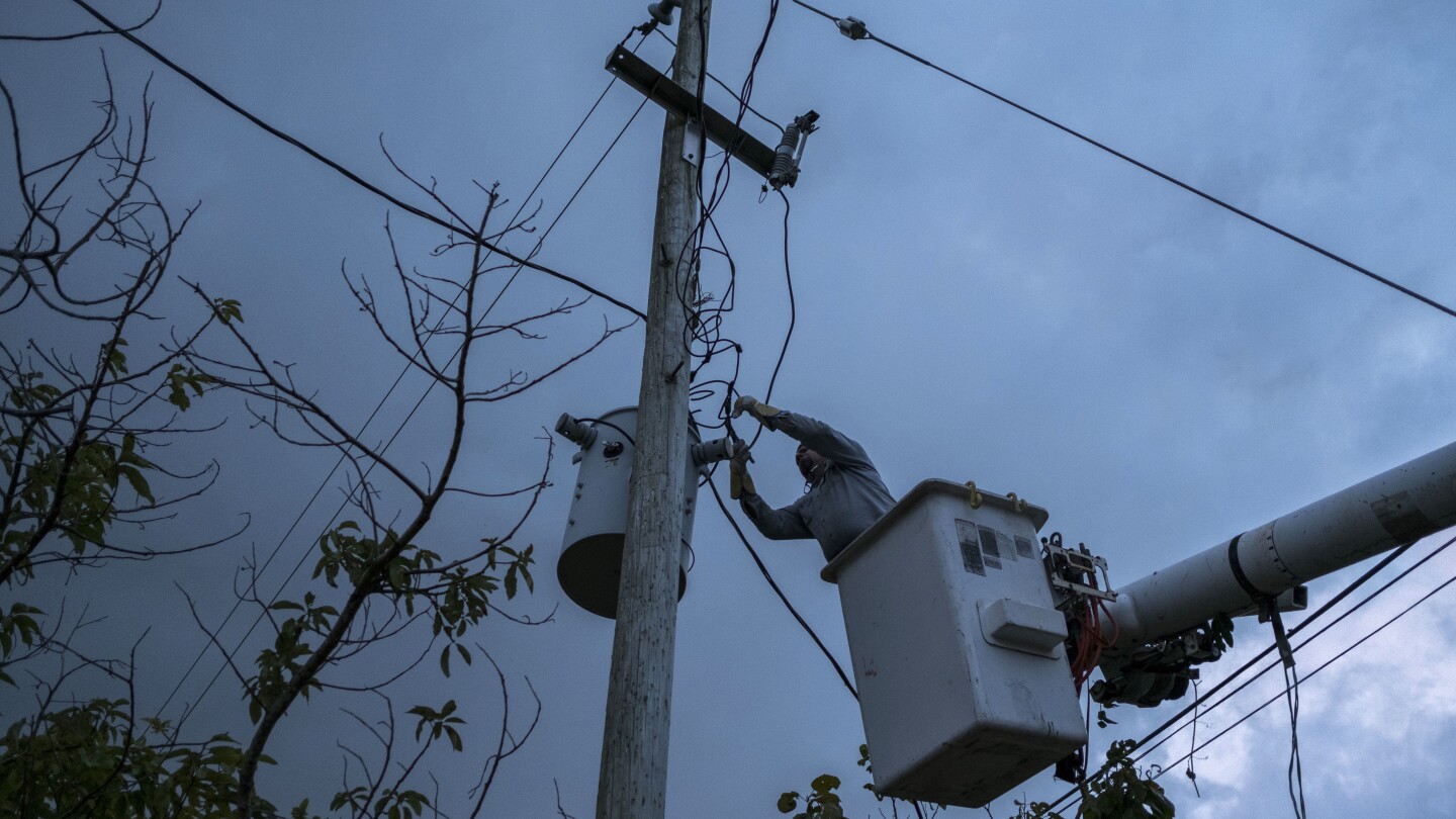 Puerto Rico’s power company holds a massive debt. A key hearing to restructure it has started