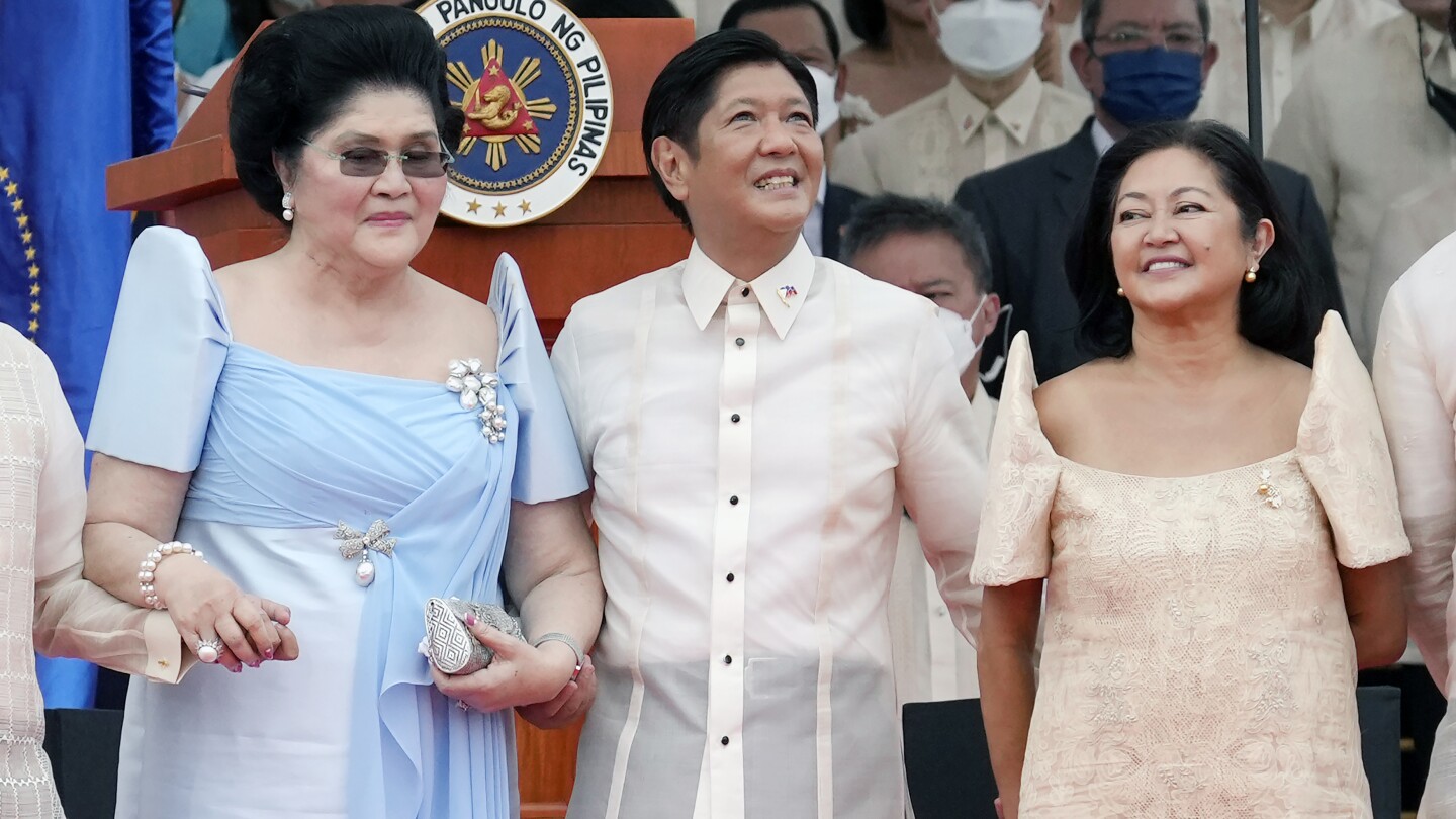 Former Philippine first lady Imelda Marcos is in hospital with pneumonia