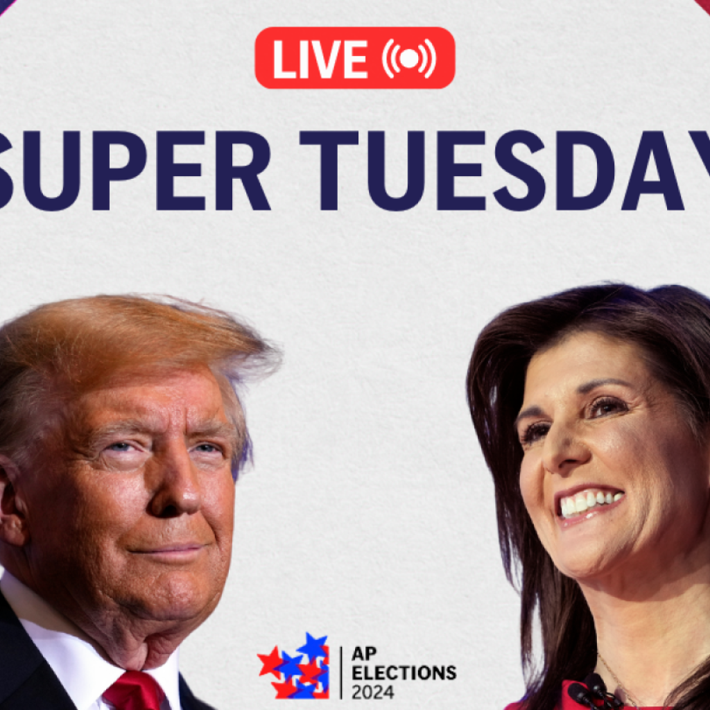 Super Tuesday | Live updates, Biden and Trump seek a rematch | AP News