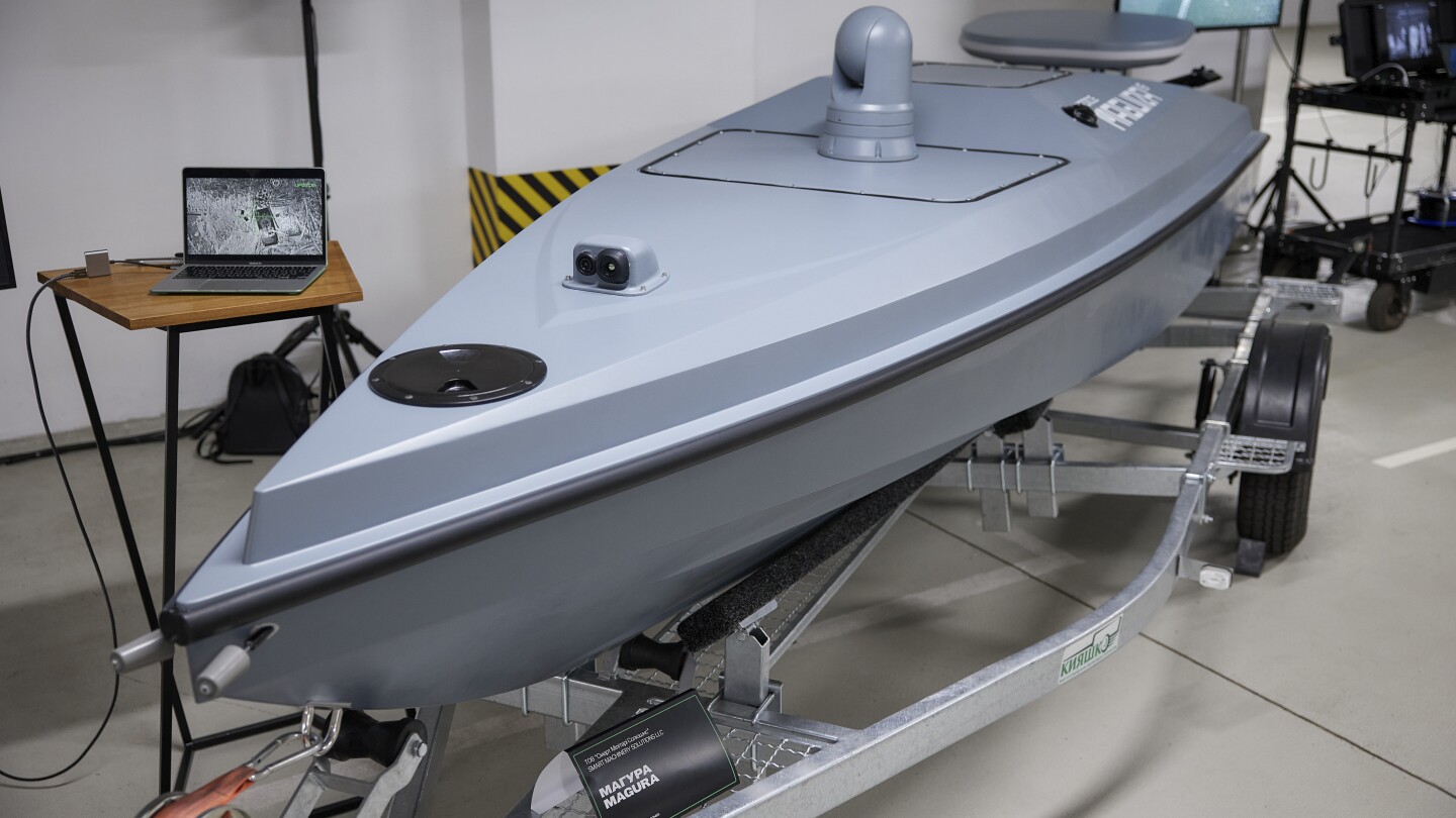 Meet Ukraine’s small but lethal weapon lifting morale: unmanned sea drones packed with explosives