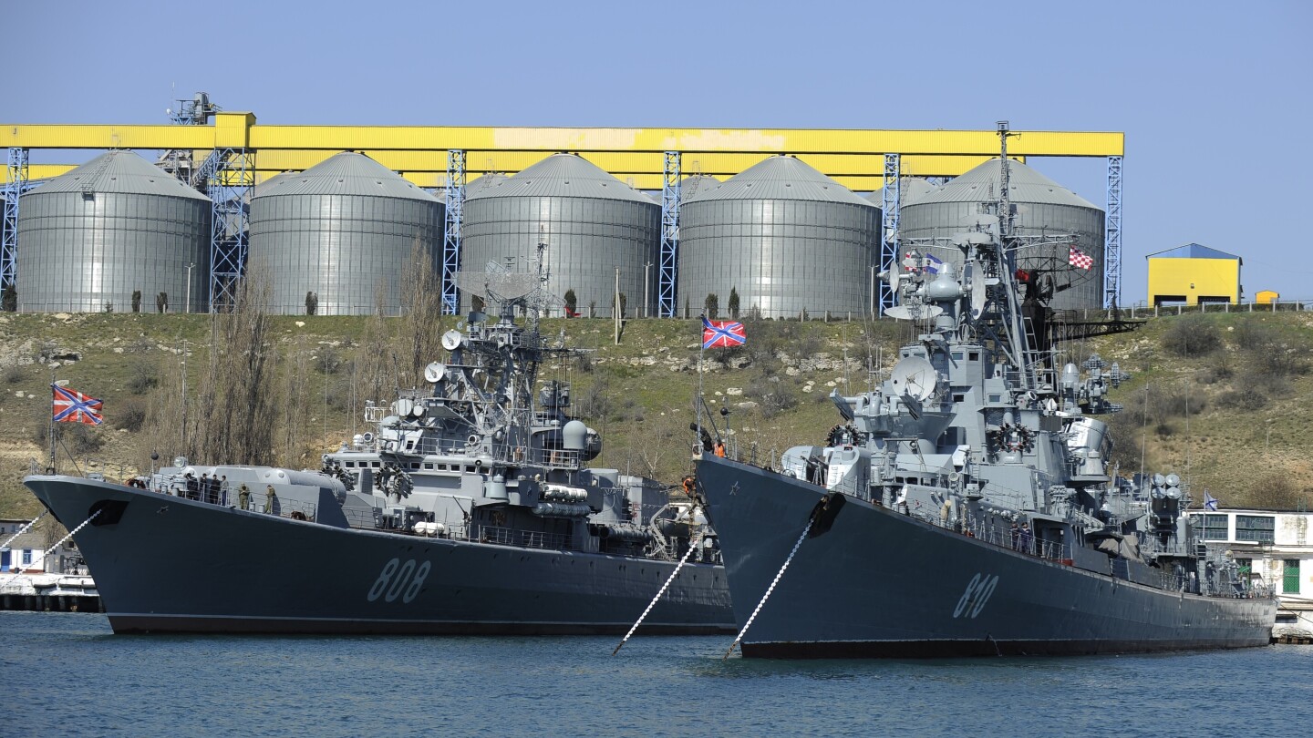 Ukrainian attacks increasingly sap the power of Russia’s Black Sea fleet