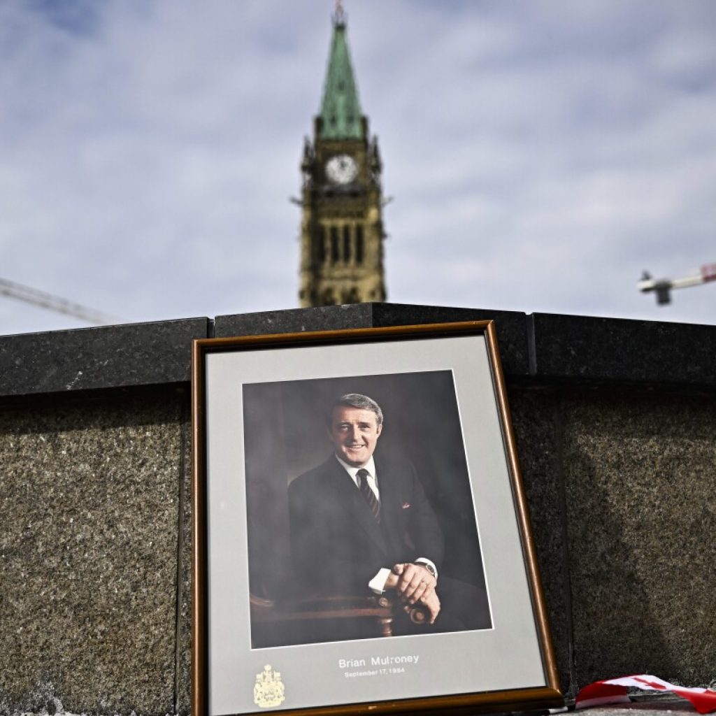 State funeral for former Canadian Prime Minister Mulroney to be held March 23