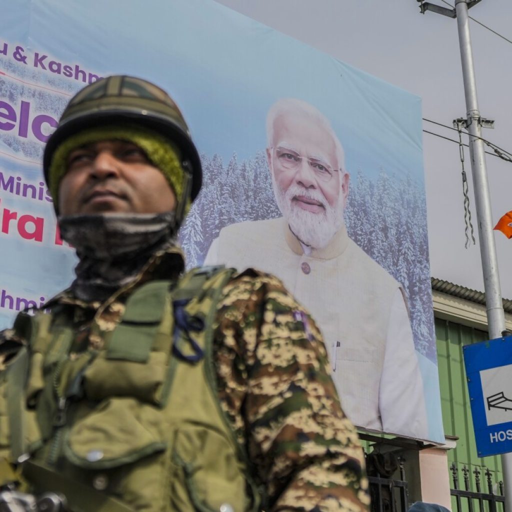 Modi is visiting Kashmir’s main city for the first time since revoking region’s semi-autonomy in ’19