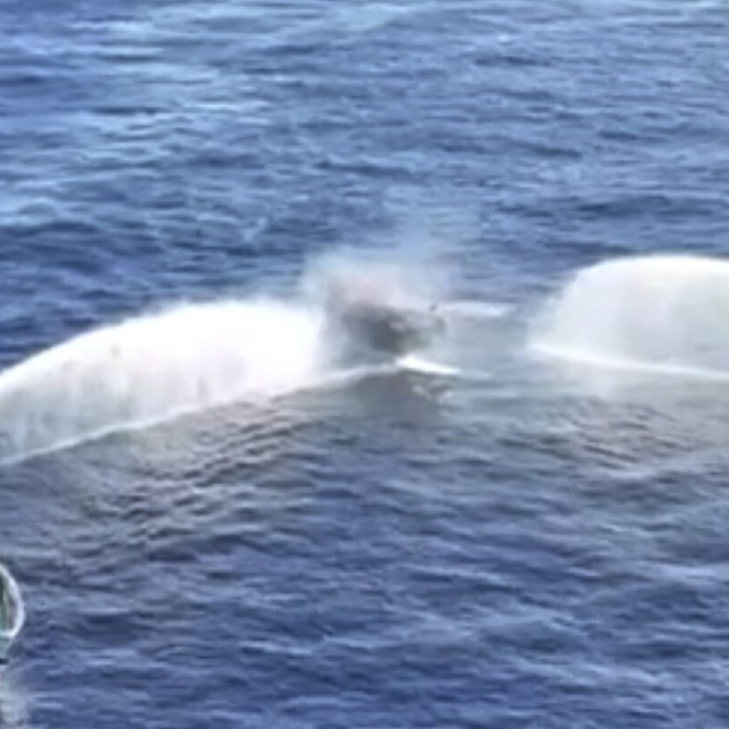 China coast guard flexes its might against the Philippines in disputed waters as journalists watch