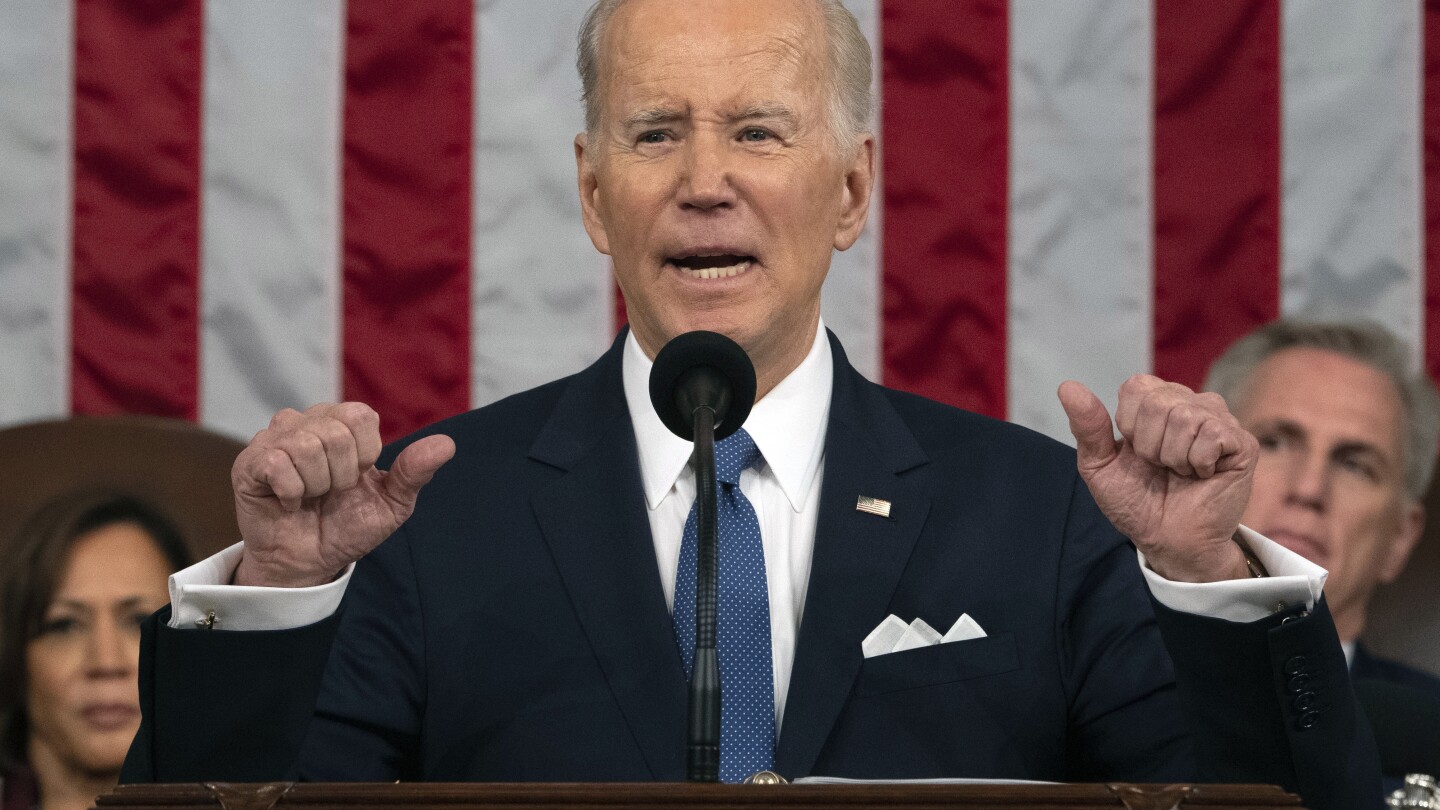 Biden is hoping to use his State of the Union address to show a wary electorate he’s up to the job