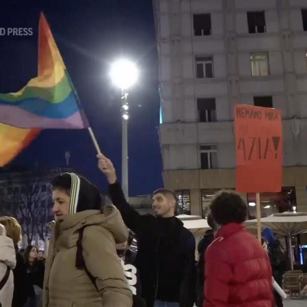 Activists and members of Serbia’s LGBTQ+ community protest reported police harassment | AP News