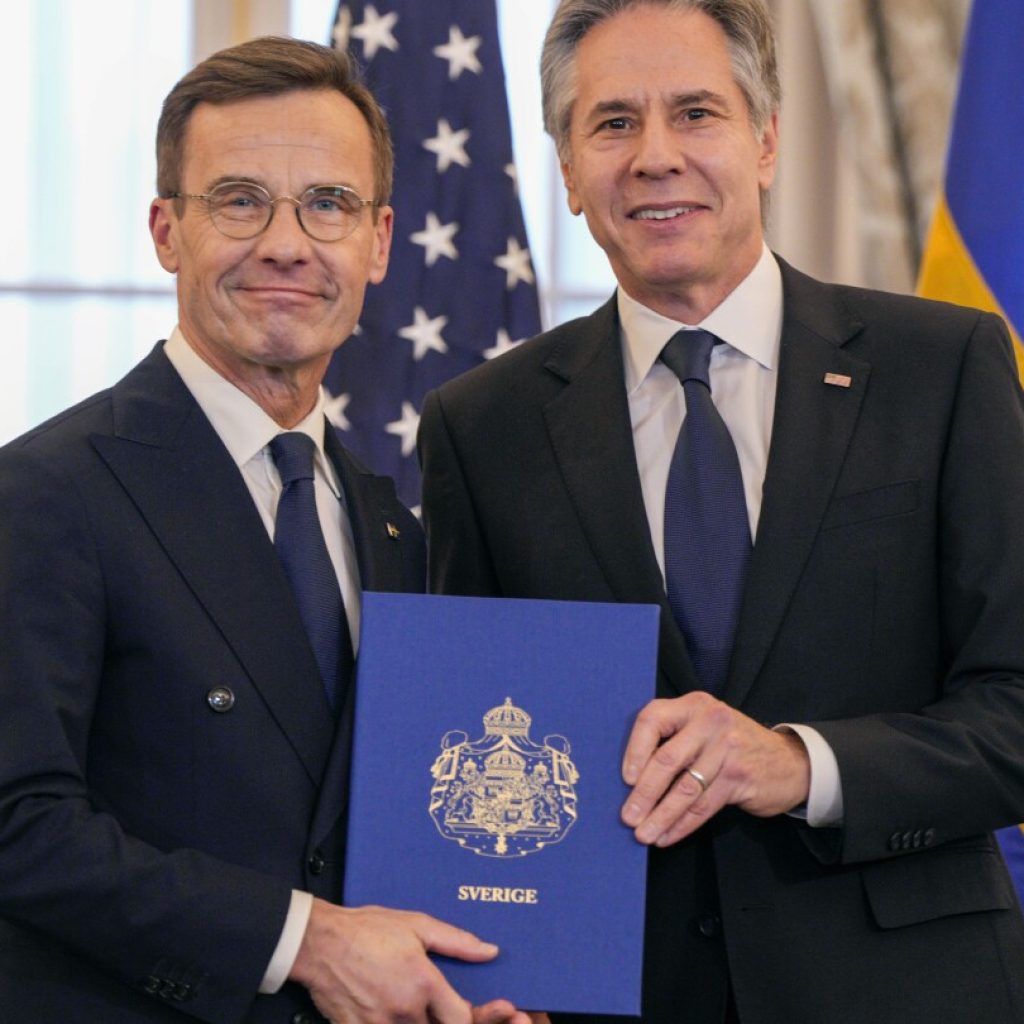 Sweden officially joins NATO, ending decades of post-World War II neutrality