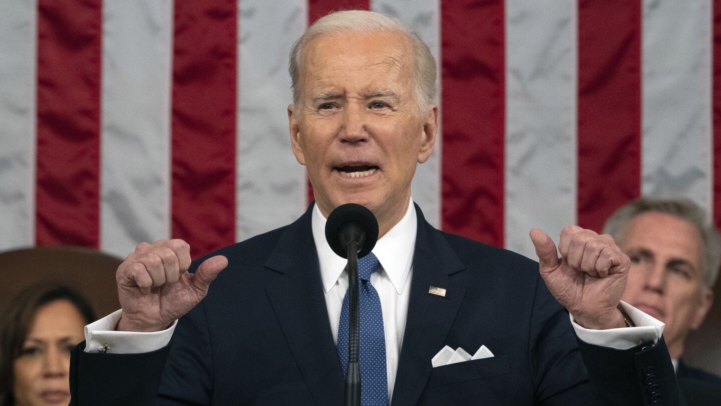 President Joe Biden to address nation in 2024 State of the Union | AP News