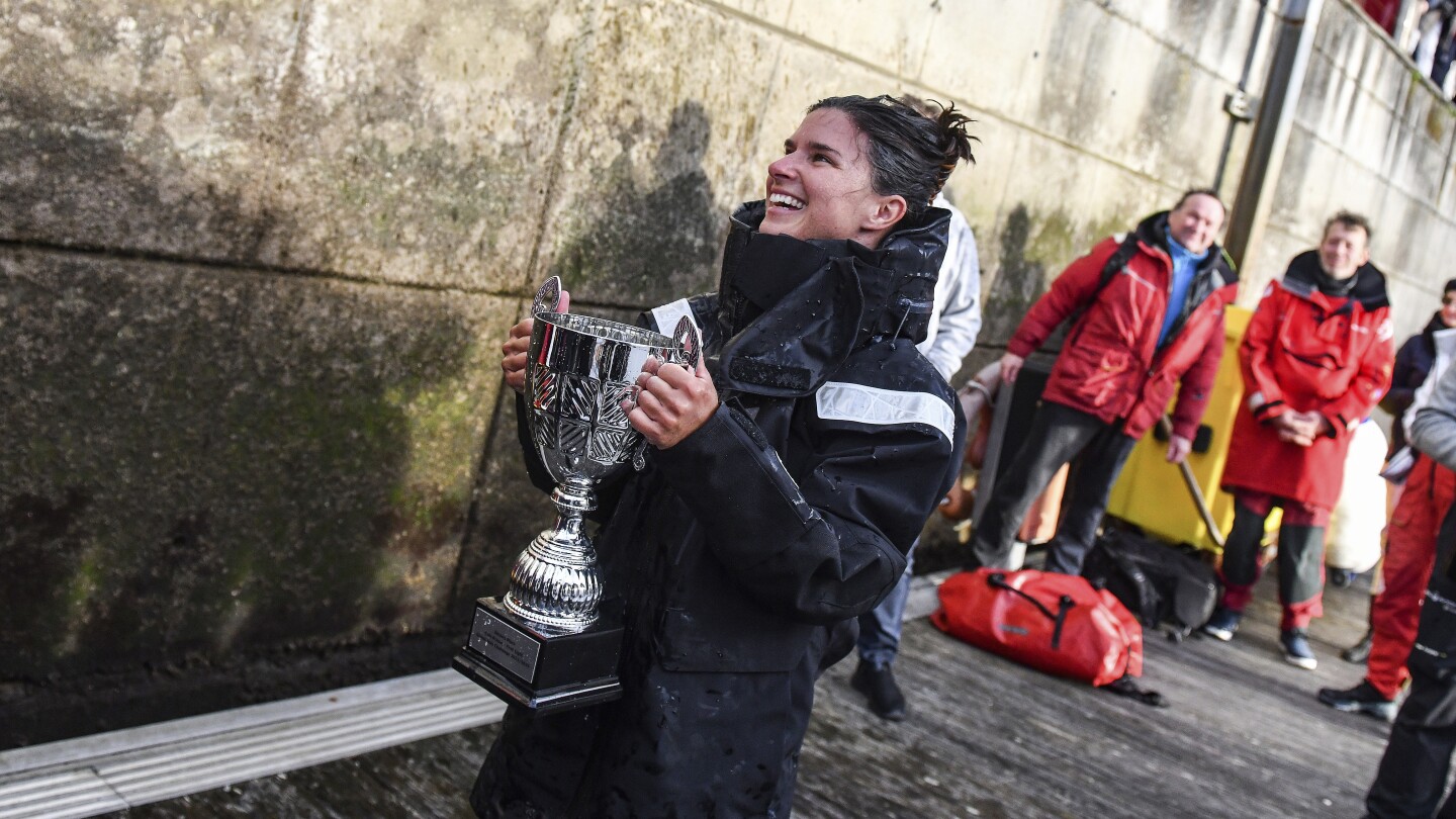 Cole Brauer becomes first American woman to race sailboat alone and nonstop around world