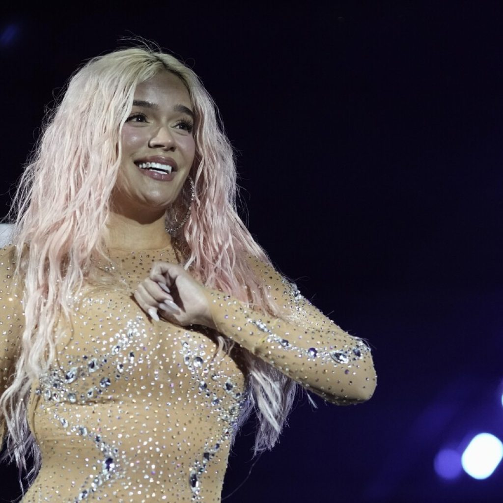 Karol G becomes first Latina named woman of the year at Billboard ceremony honoring global musicians