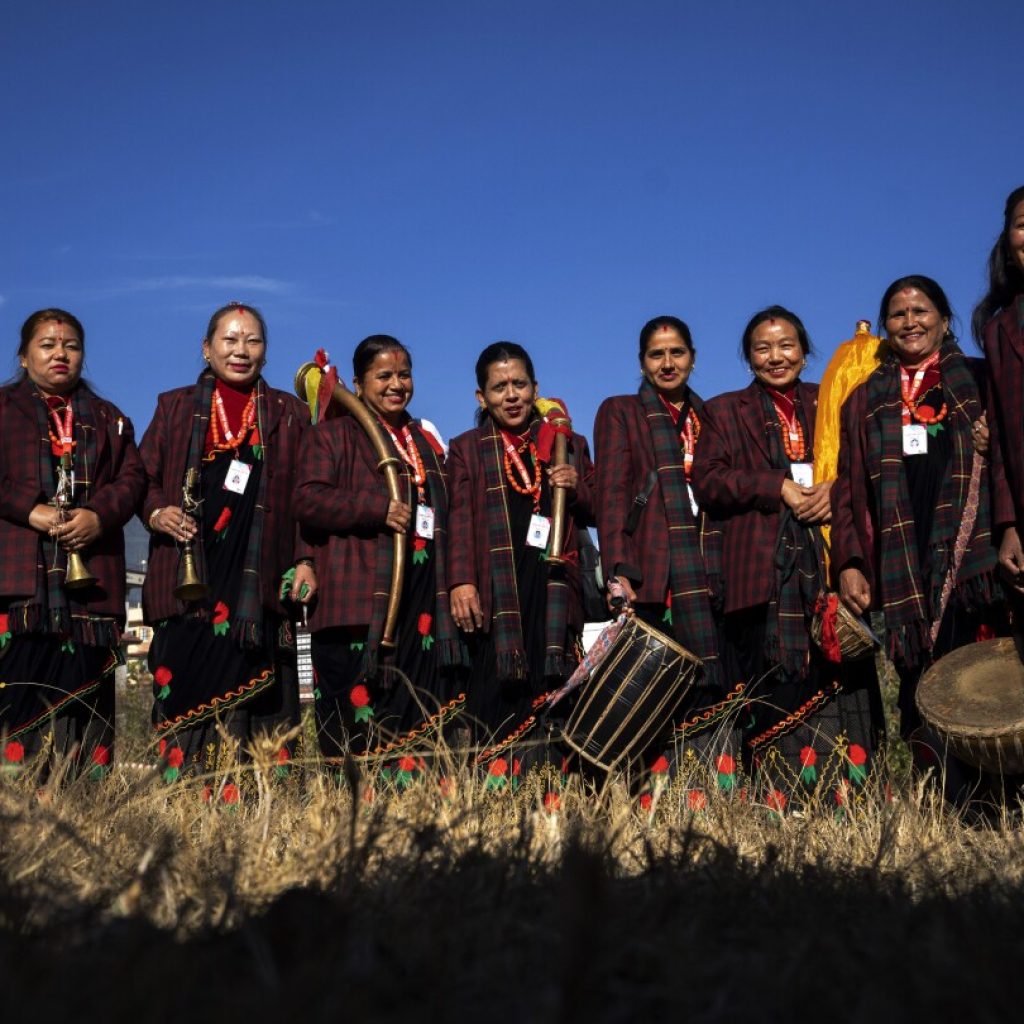 AP PHOTOS: Nepal women keep the art of traditional instruments alive despite their past stigma