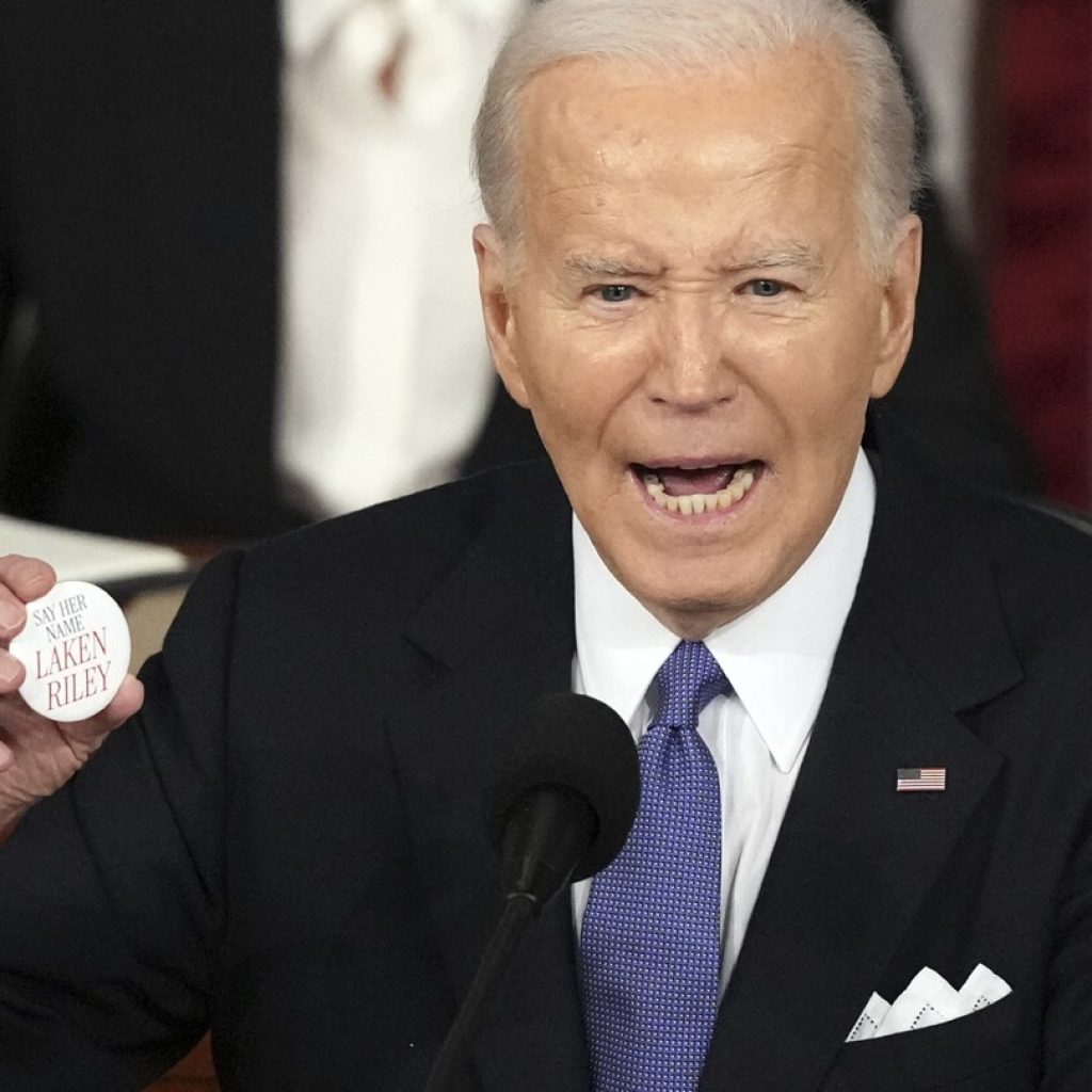 Biden says her name – Laken Riley – at the urging of GOP Rep. Marjorie Taylor Greene