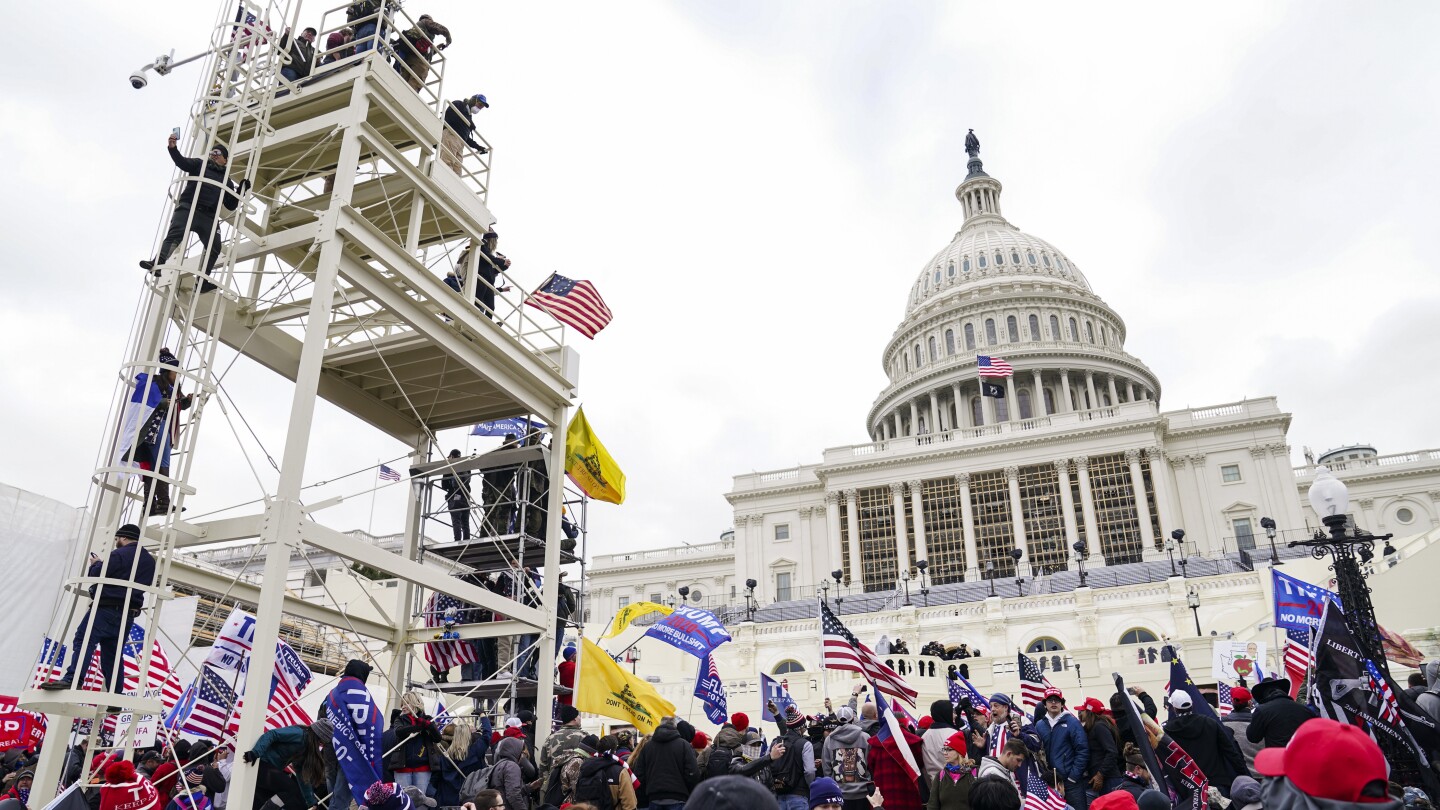 Man accused of firing gun from scaffolding during Jan. 6 Capitol riot arrested