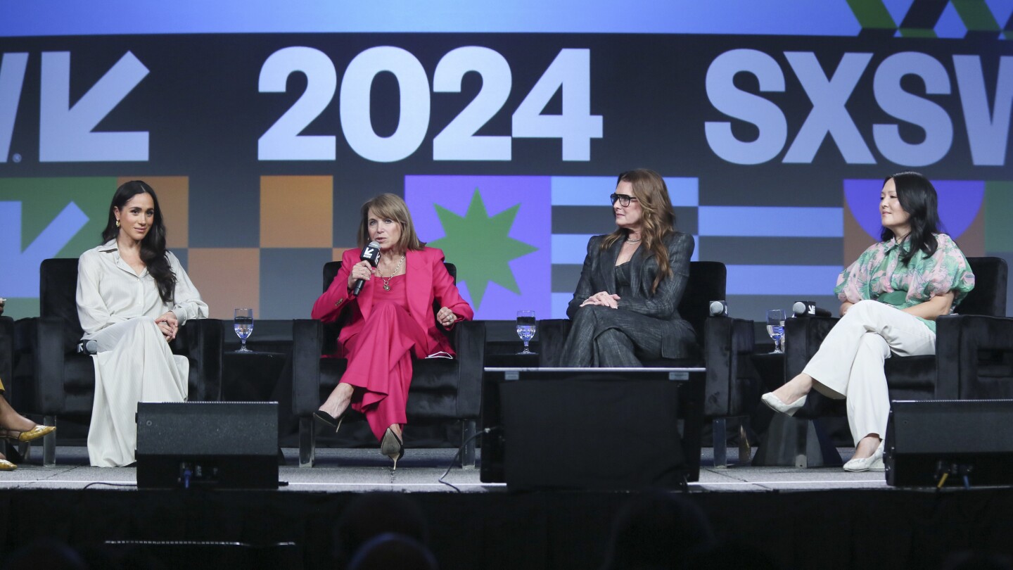 Duchess of Sussex, others on SXSW panel discuss issues affecting women and mothers