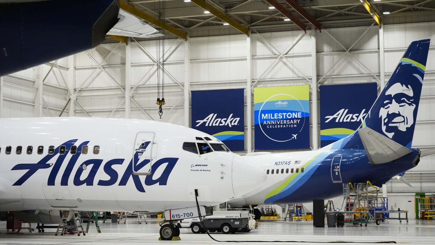 Boeing says it can’t find work records related to door panel that blew out on Alaska Airlines flight