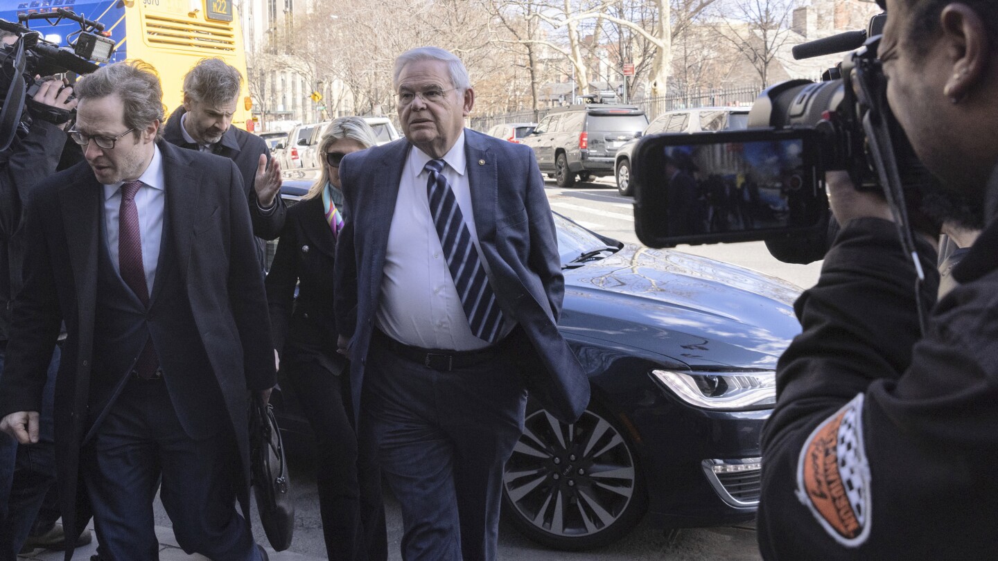 Sen. Bob Menendez enters not guilty plea to latest criminal indictment