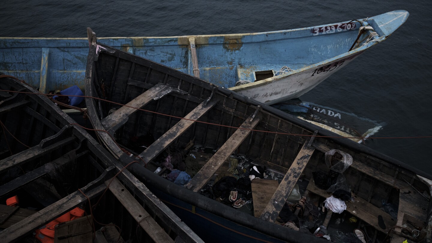 2 dead and 38 rescued from a migrant boat near Spain’s Canary Islands