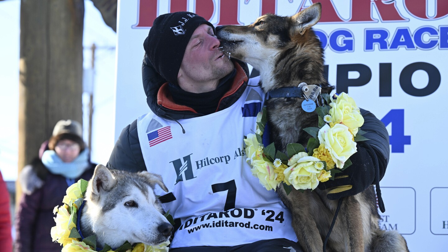 Seavey now has the most Iditarod wins, but Alaska’s historic race is marred by 3 sled dog deaths