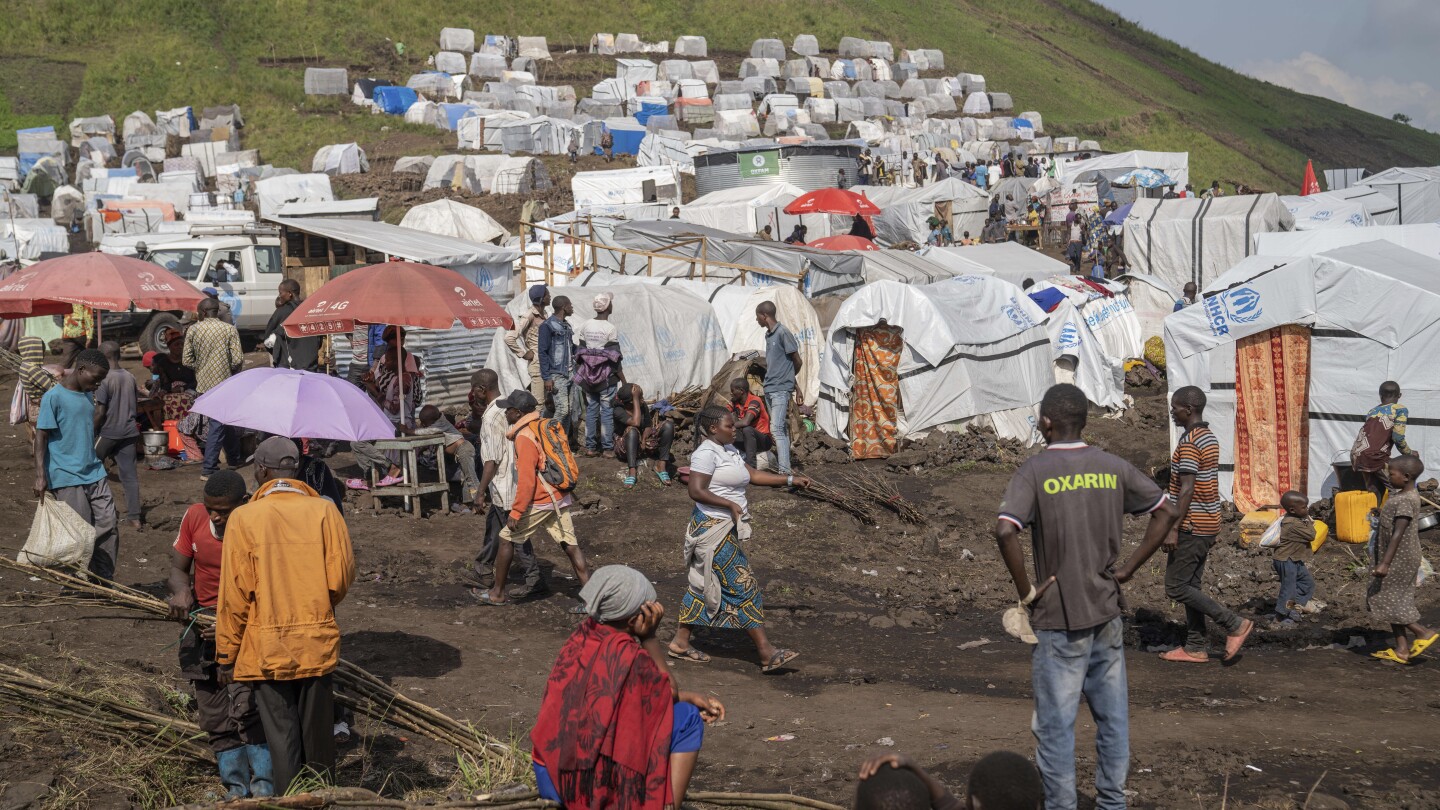 Congo faces unprecedented crisis as violence displaces 250,000 in the last month, a UN official says