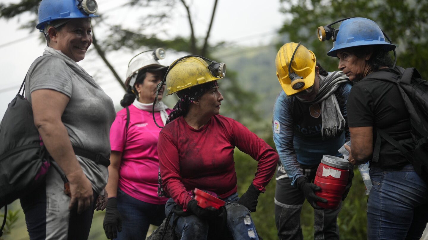 Women blast through gender barriers in Colombia’s emerald mines, but struggle to emerge from poverty