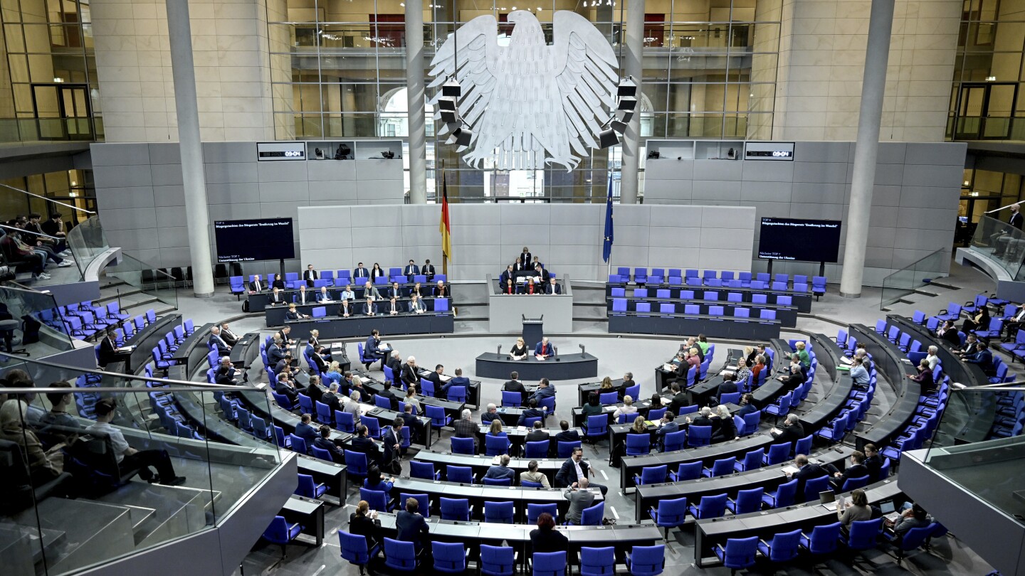 Germany’s parliament rejects a new opposition call to send Taurus missiles to Ukraine