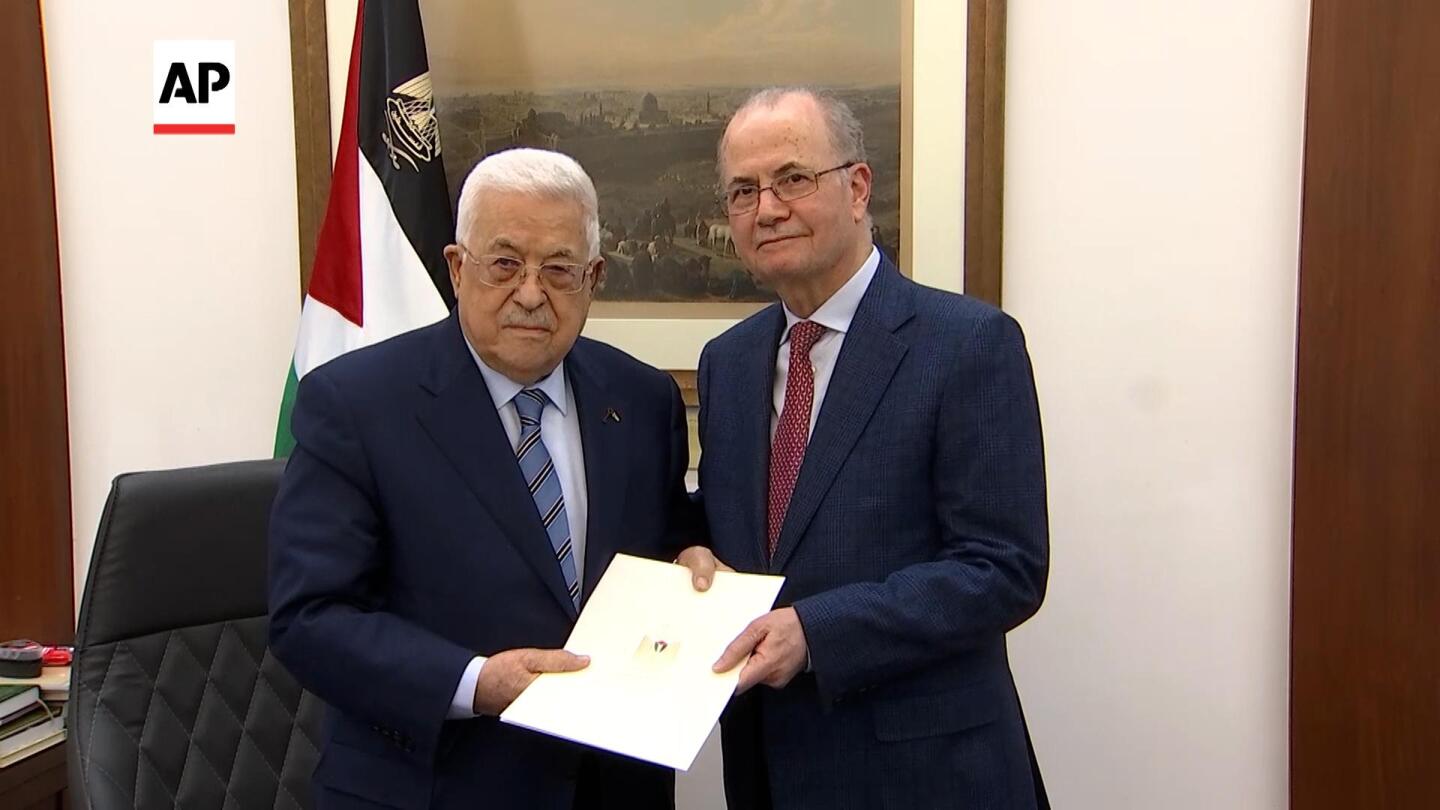 Palestinian President Abbas appoints new prime minister of Palestinian Authority | AP News