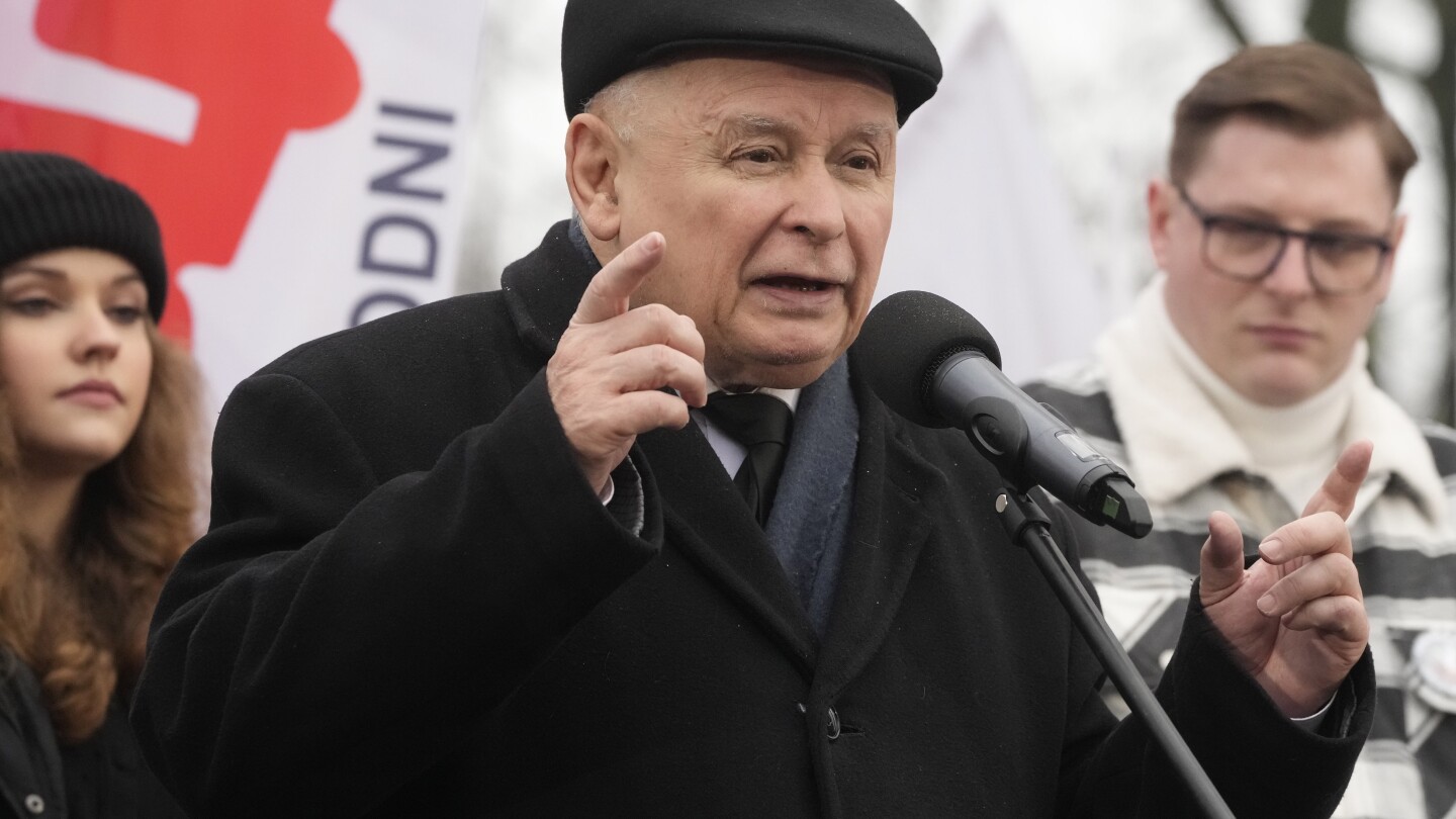 Former Polish PM Kaczynski questioned over spyware allegations in parliament