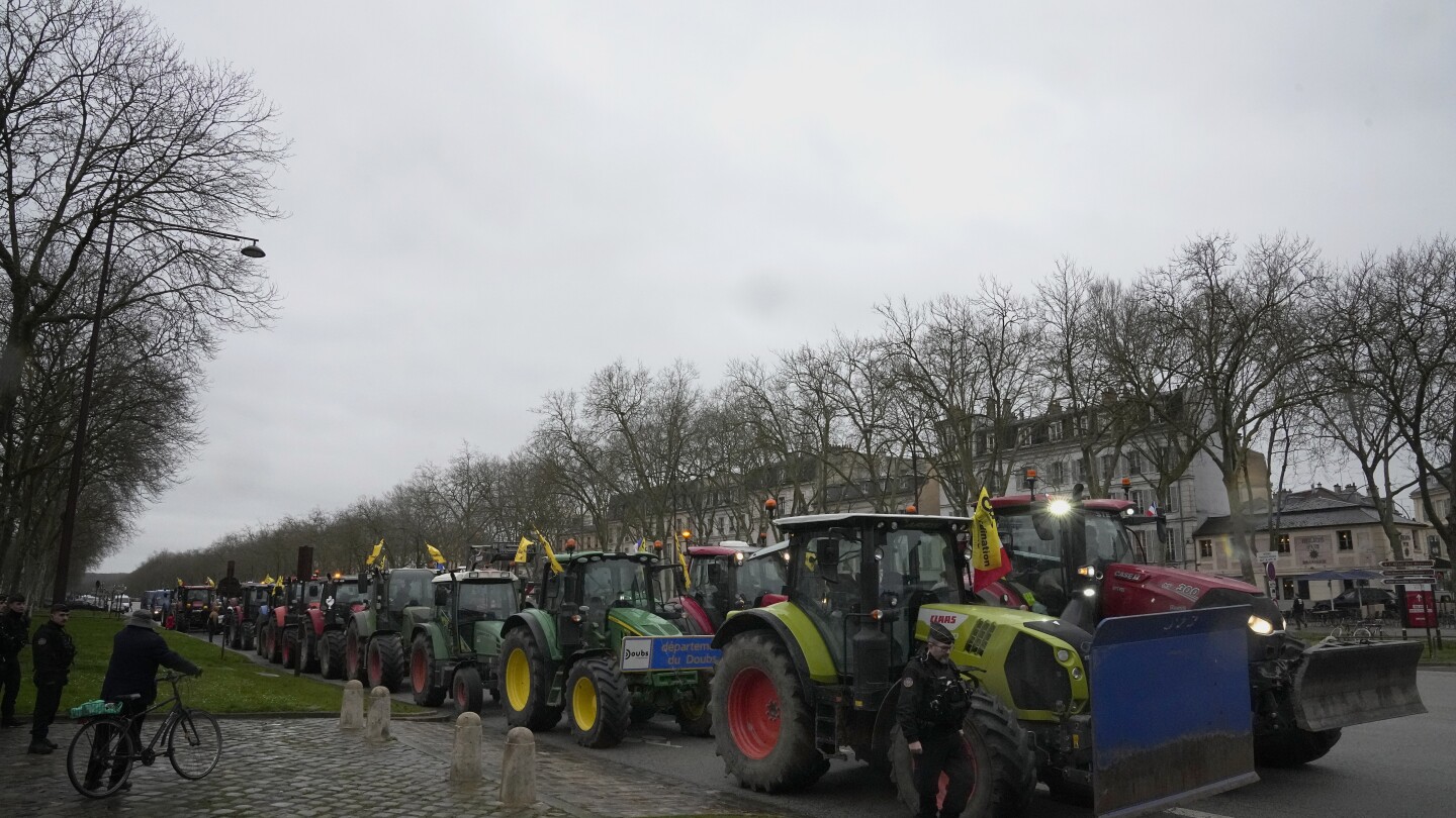 Amid rumble of tractor protests, European Union sets out more environmental concessions to farmers