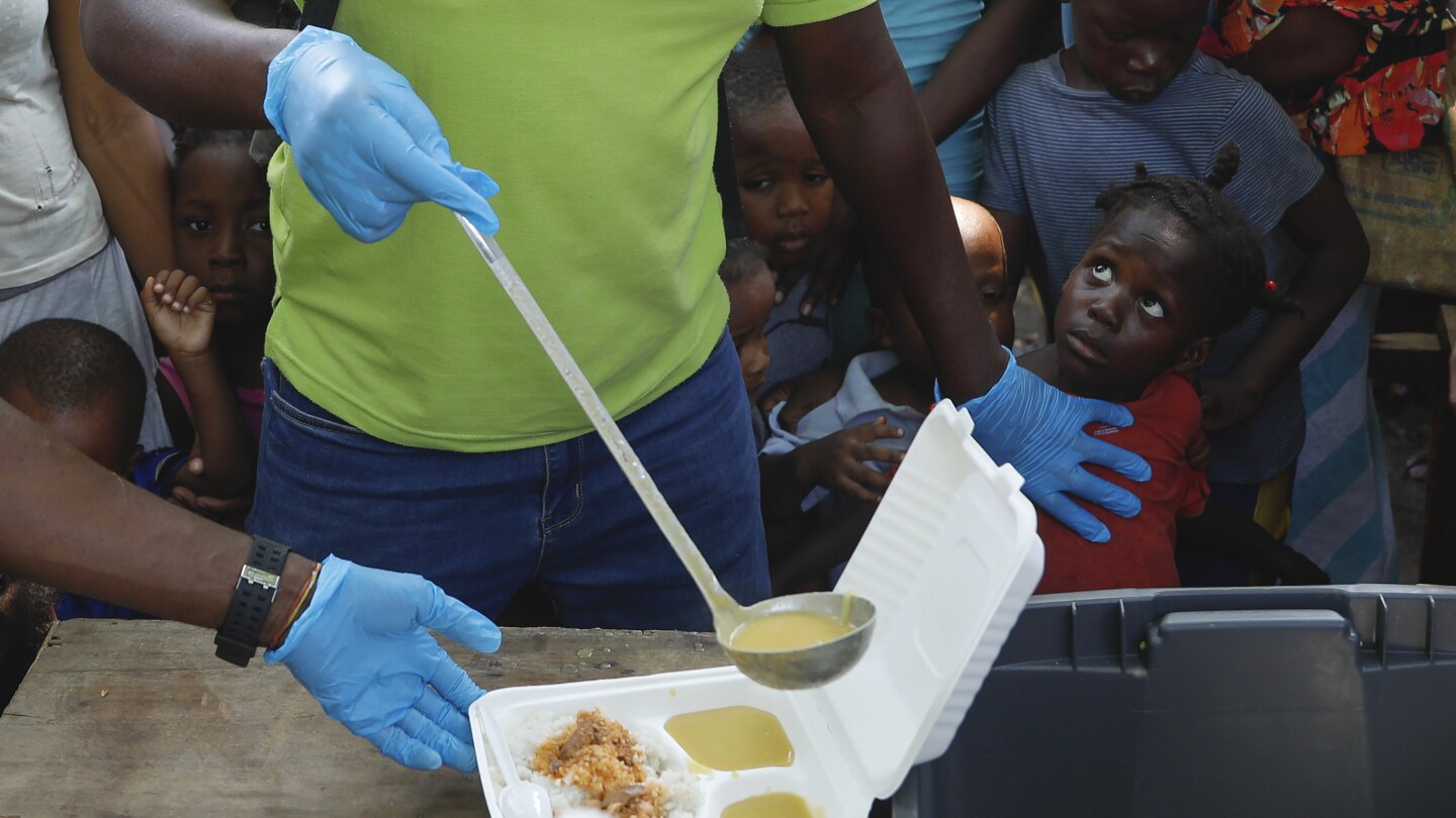 Hunger soars and aid dwindles as gangs in Haiti suffocate the country