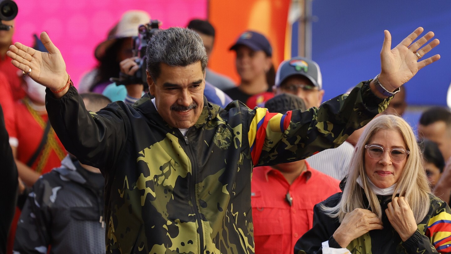 Venezuela ruling party officially makes Maduro its candidate in the July presidential election