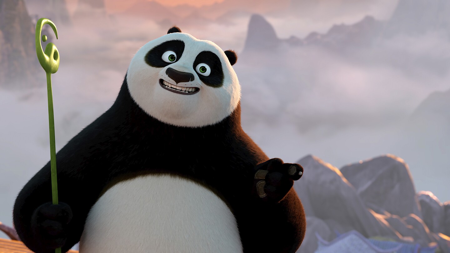 ‘Kung Fu Panda 4’ repeats at No. 1 on the box office charts