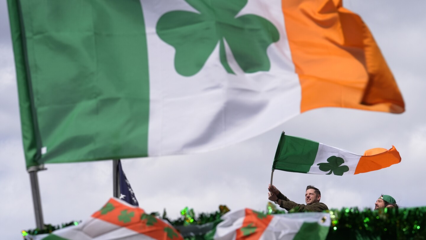 AP PHOTOS: Boston celebrates St. Patrick’s Day; Biden holds White House brunch with Irish leader