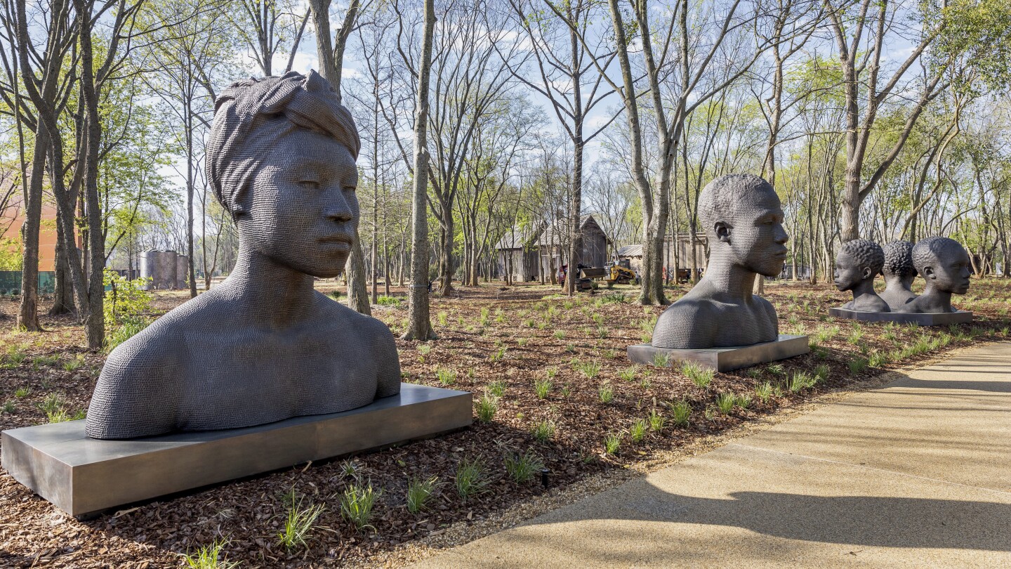 Sculpture park aims to look honestly at slavery, honoring those who endured it