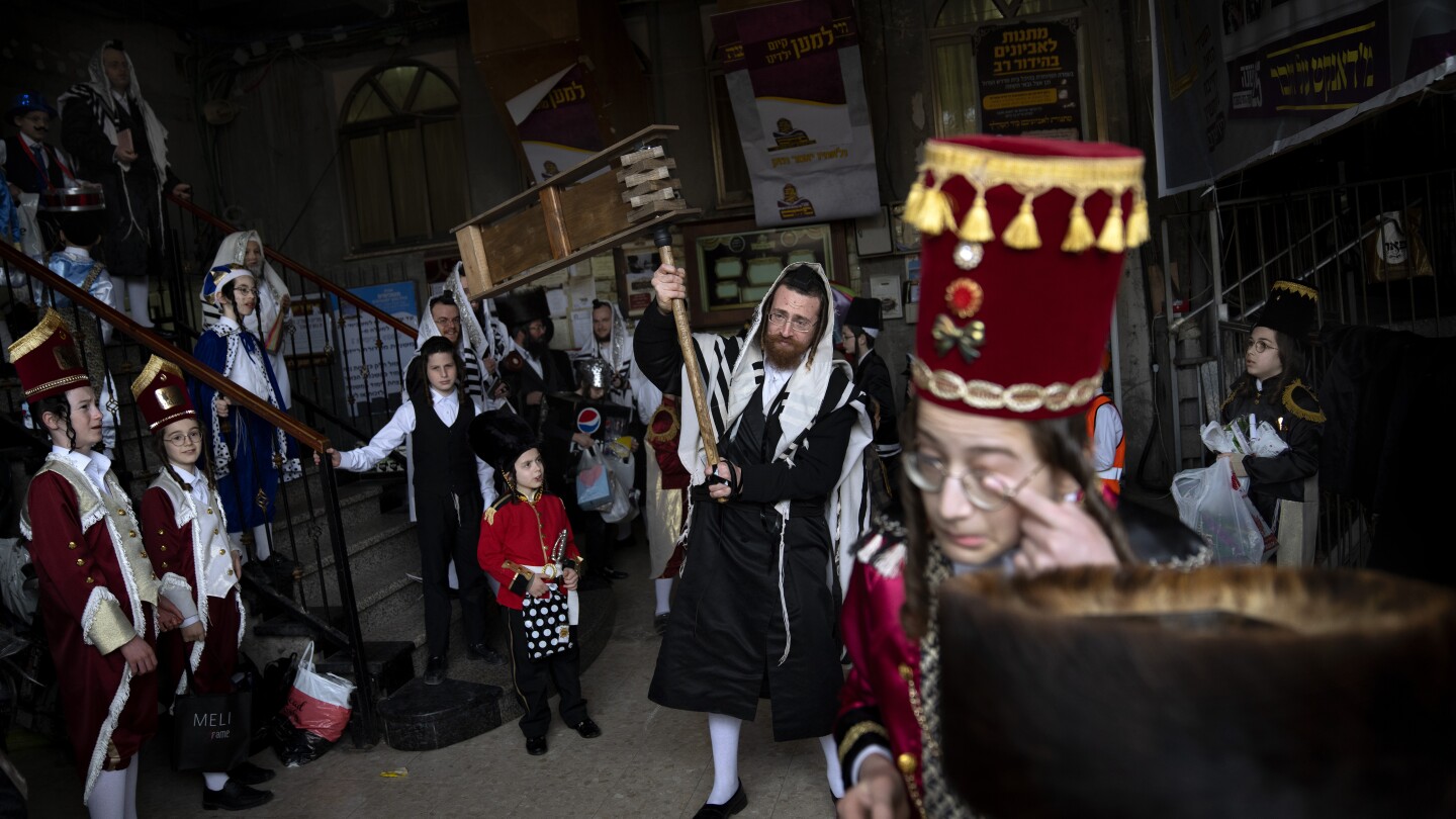 During the Israel-Hamas war, Jews will soon celebrate Purim — one of their most joyous holidays