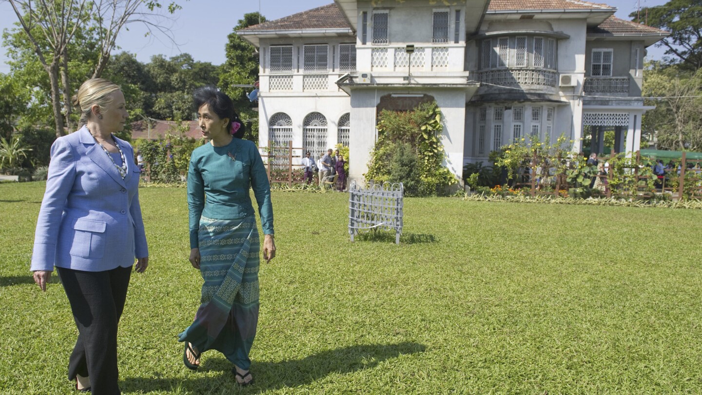 No bidders in court-ordered auction of house where Myanmar’s Aung San Suu Kyi was detained for years