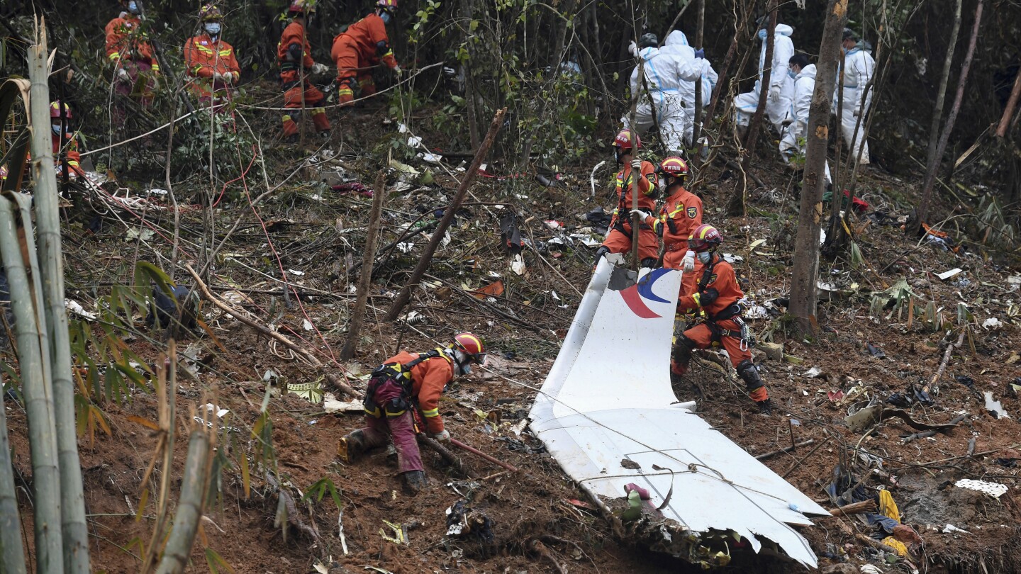 2 years on, still no answer to why a China Eastern Boeing 737 crashed, killing all 132 people aboard