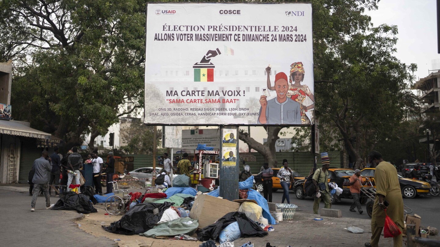 Senegal heads to the polls Sunday in an election that has fired up political tensions