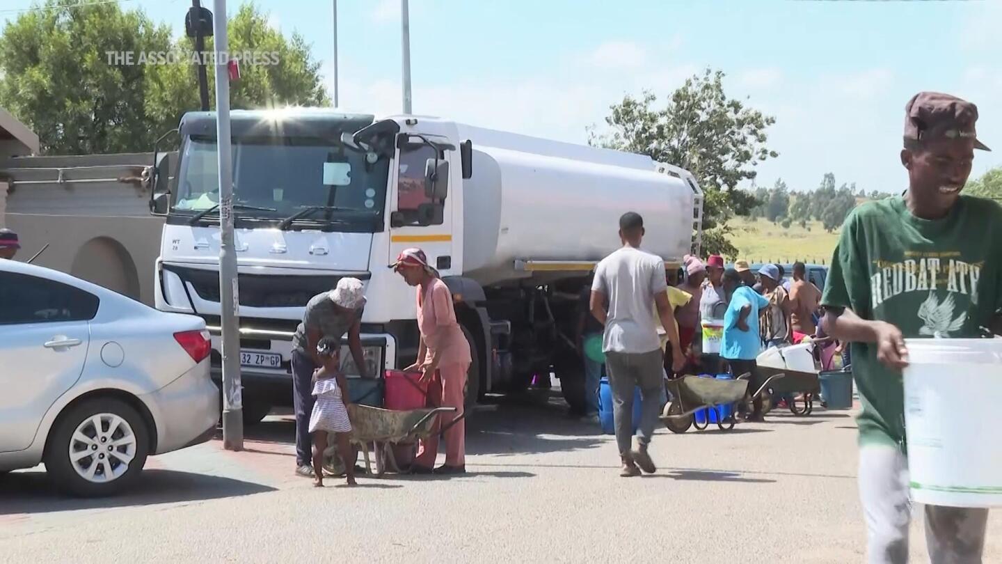 Taps run dry across South Africa’s largest city | AP News