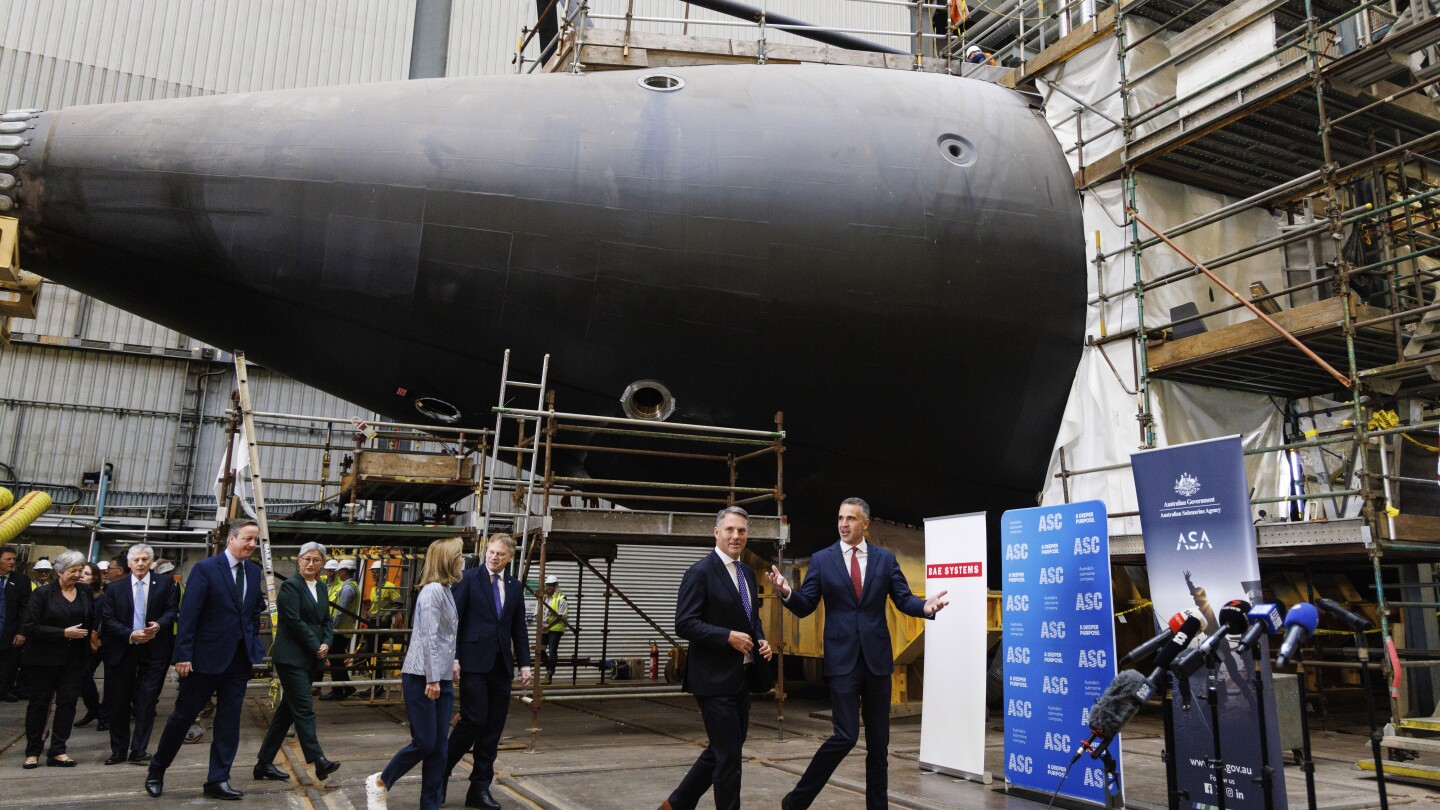 $3 billion deal with UK gets Australia closer to having a fleet of nuclear-powered submarines