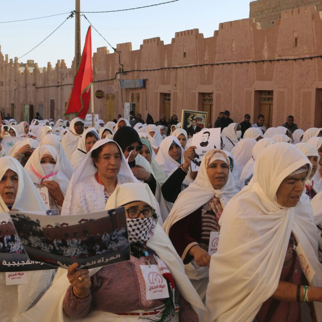 A Moroccan town protests water management plans