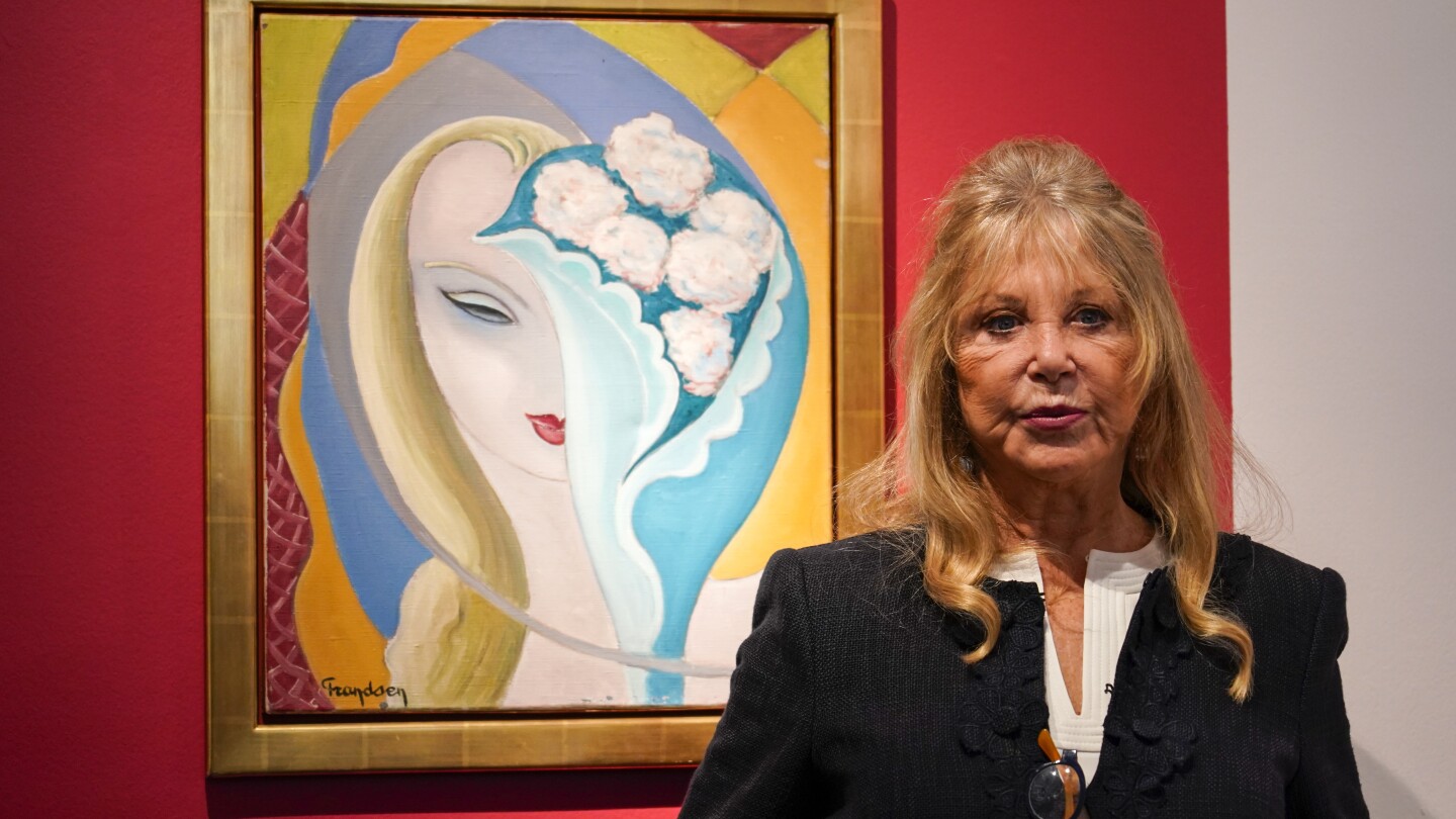 Auction of Pattie Boyd’s trove of treasures surpasses expectations as it nets $3.6 million