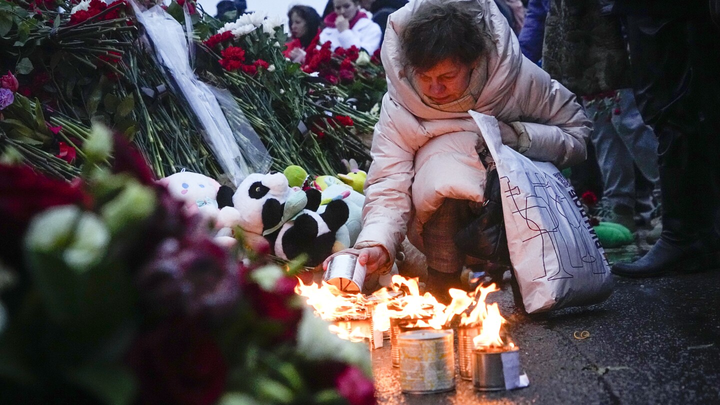 Deadly attack on Moscow concert hall shakes Russian capital and sows doubts about security