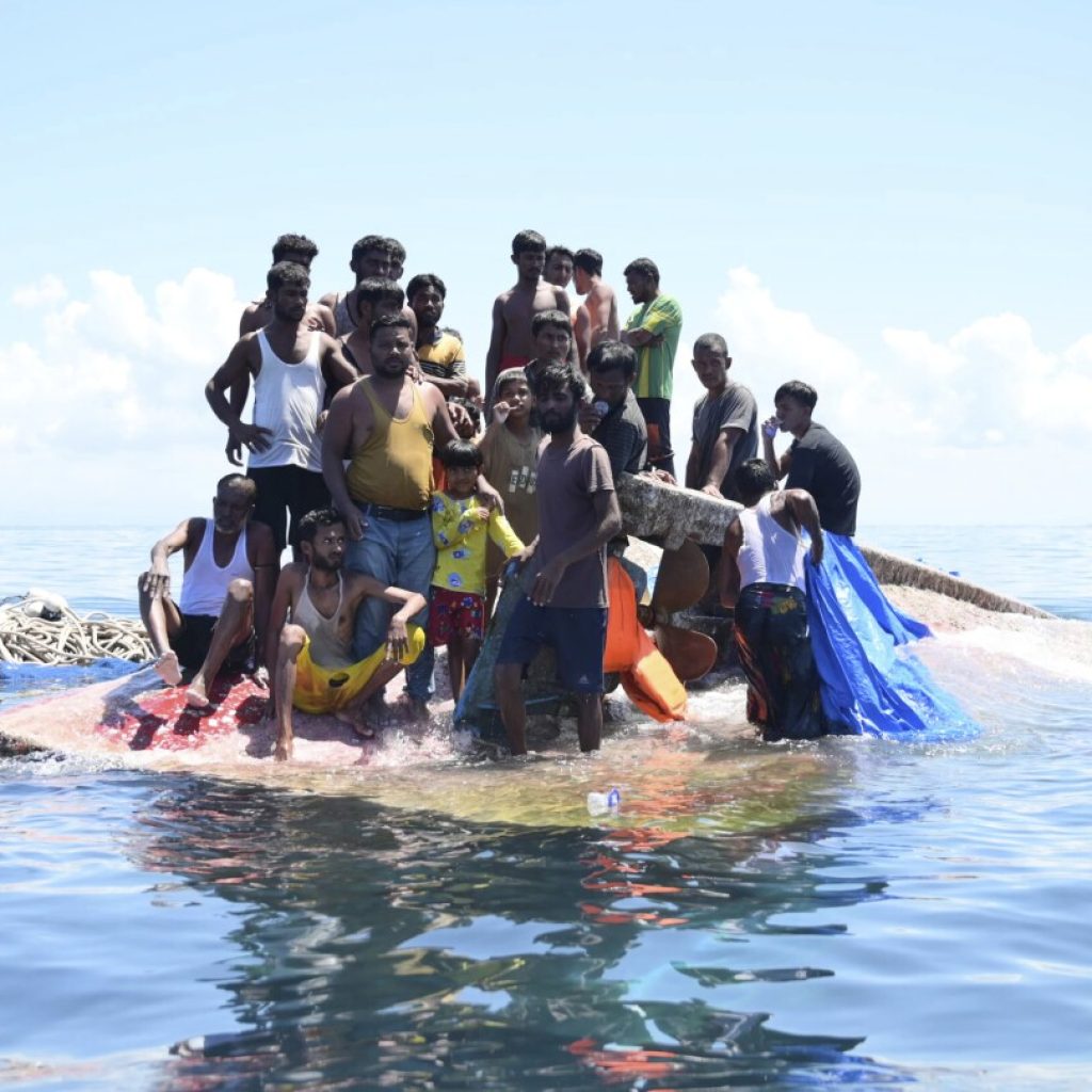 Bodies of 3 Rohingya refugees are found dead as Indonesia ends rescue for capsized boat
